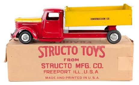 Structo No. 200 Construction Co. Dump Truck w/ Box