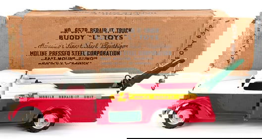Buddy L No. 657P Repair It Tow Truck w/ Box