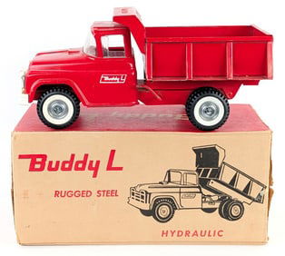Buddy L No. 5452 Hydraulic Husky Dumper Truck w/ Box