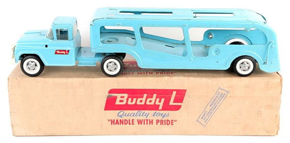 Buddy L No. 5436 Auto Carrier Truck w/ Box
