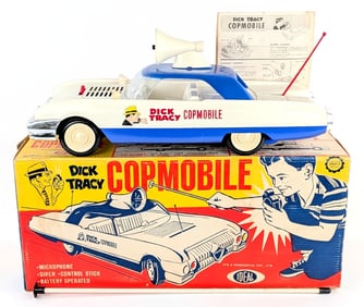 Ideal Dick Tracy Copmobile w/ Box
