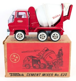 Tonka No. 620 Cement Mixer Truck w/ Box
