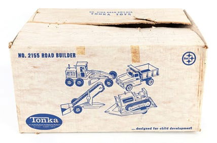 Tonka No. 2155 Road Builder Set - Box Only