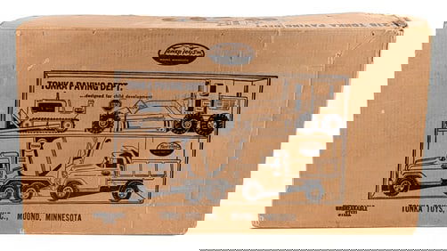 Tonka No. B-218 Paving Dept. Set - Box Only