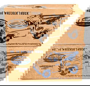 (2) Tonka No. 18 Wrecker Truck - Boxes Only