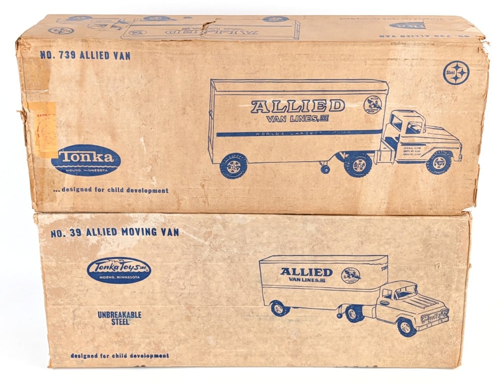 Tonka No. 39 and 739 Allied Van Truck - Boxes Only (1 of 7)