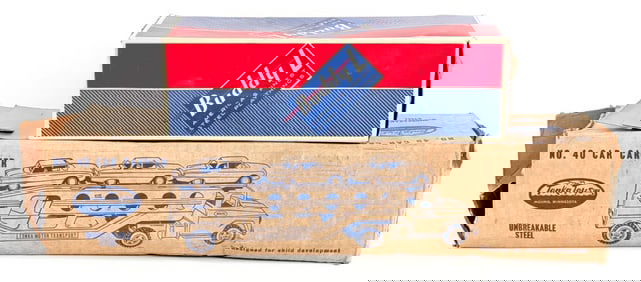 Tonka No. 40 Car Carrier Box & Buddy L No. 5542 - Boxes Only