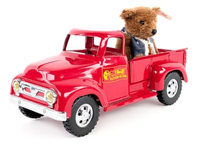 Tonka Desalle Steiff Delivery Man and Truck