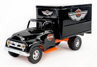 Tonka Desalle Harley-Davidson Advertising Box Truck