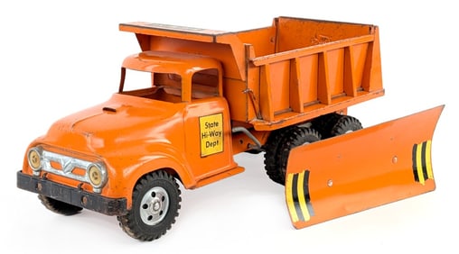 Original Tonka Big Mike Dual Hydraulic Dump Truck w/ Straight Blade