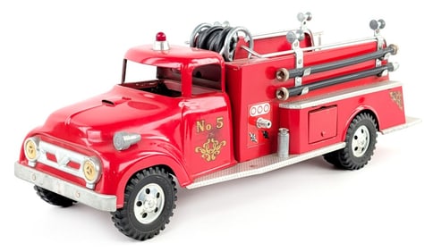 Original Tonka No. 5 Suburban Pumper Fire Truck