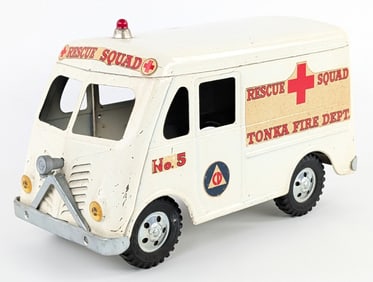Original Tonka Civil Defense Rescue Squad Metro Van