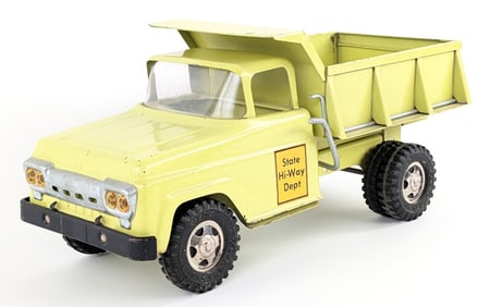 Original Tonka Green State Hi-Way Dept. Dump Truck