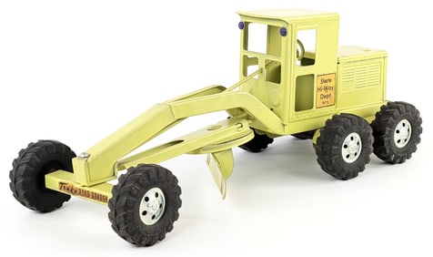 Original Tonka Green State Hi-Way Dept. Road Grader