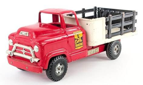 Original Buddy L GMC Cattle Transport Truck