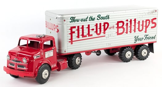Marx Billups Petroleum Co. "Fill-Up with Billups" Truck and Trailer