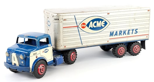 Marx ACME Markets Truck and Trailer