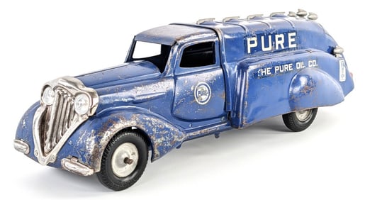 Original Metalcraft Pure Oil Co. Tanker Truck