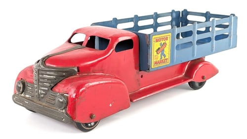 Original Marx Motor Market Delivery Truck
