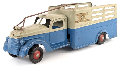 Original Buddy L Deluxe Rider Delivery Truck