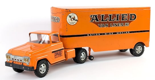Original Tonka Allied Van Lines Truck & Trailer