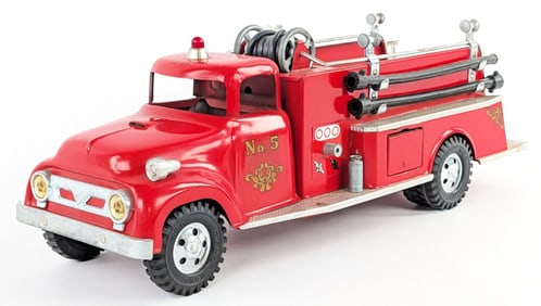 Original Tonka No. 5 Suburban Pumper Fire Truck