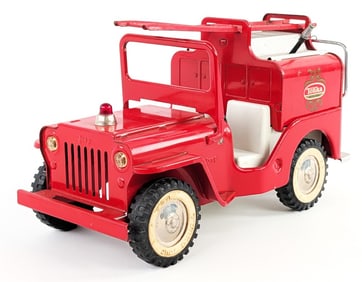 Original Tonka Jeep Pumper Fire Truck