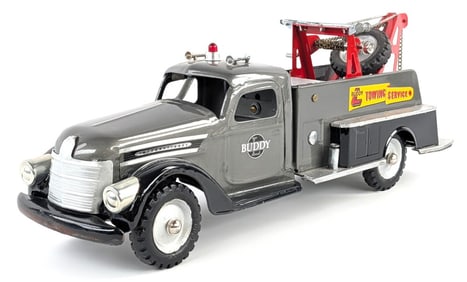 Custom Buddy L International Wrecker Tow Truck