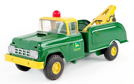 Custom Buddy L John Deere Wrecker Tow Truck