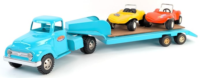 Custom Tonka Truck w/ Trailer & Dune Buggy's