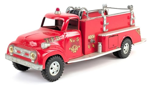 Tonka No. 5 Suburban Pumper Fire Truck