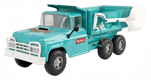 Original Buddy L Dump Truck w/ Spring Suspension