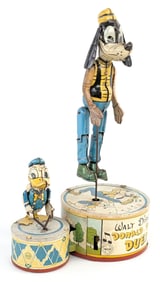 Marx Tin Windup Walt Disney's Donald Duck Duet