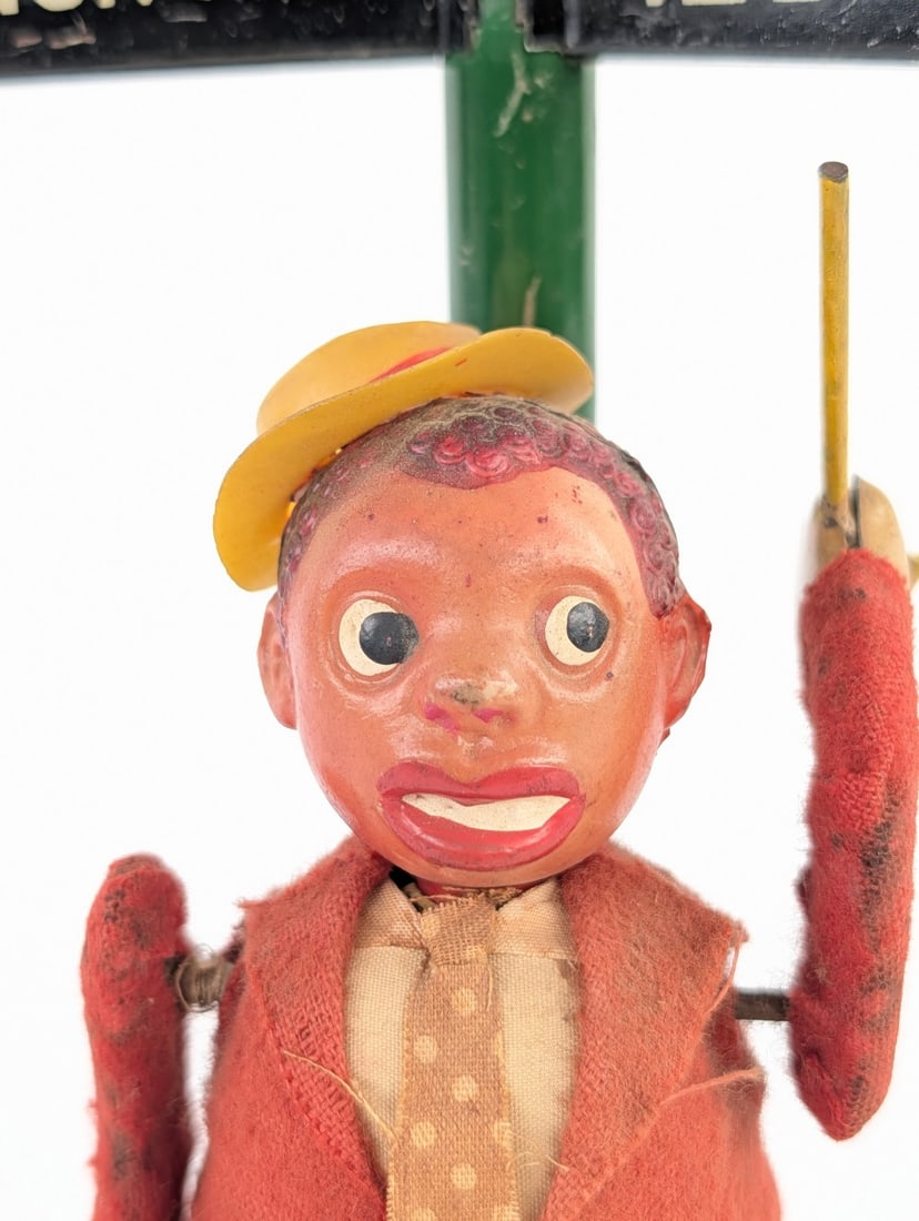 Occupied Japan Windup Harlem Tap Dancer - 2