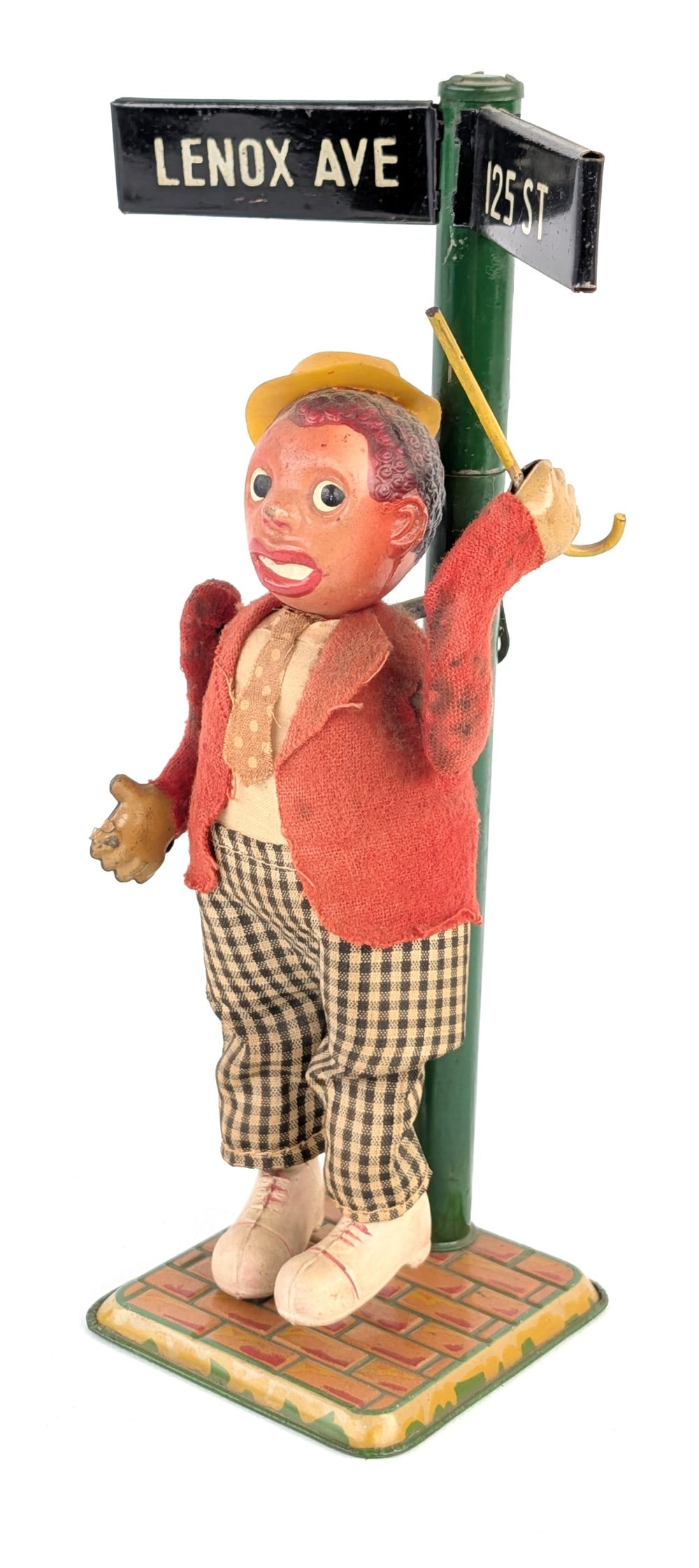 Occupied Japan Windup Harlem Tap Dancer - 3