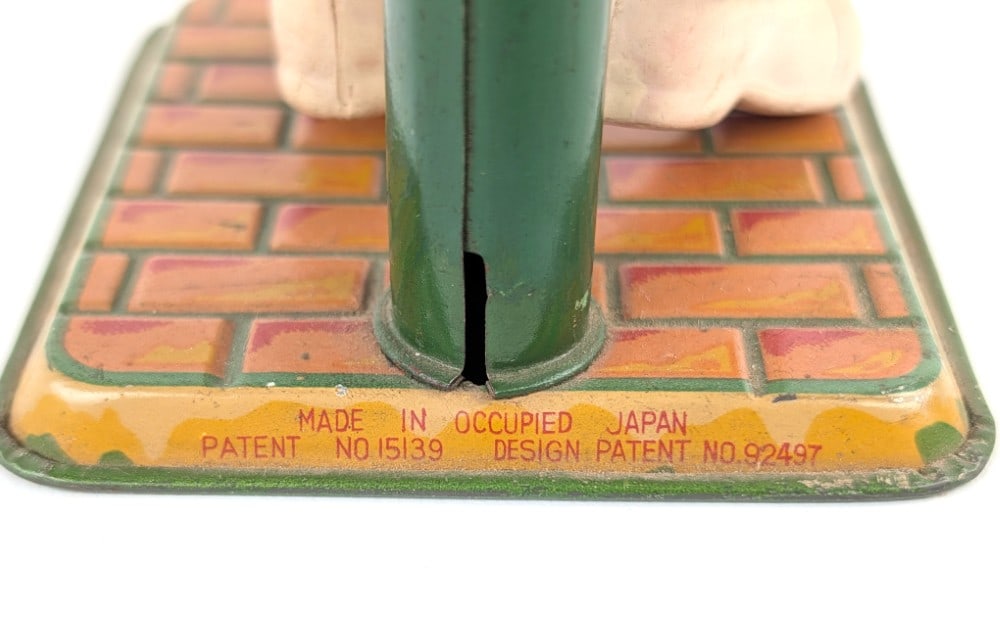 Occupied Japan Windup Harlem Tap Dancer - 7