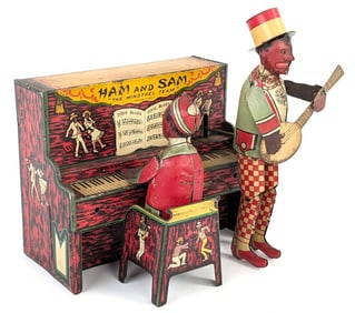 Ferdinand Strauss Tin Windup Ham and Sam The Minstrel Team