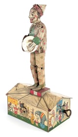 Unique Art Tin Windup Dandy Jim