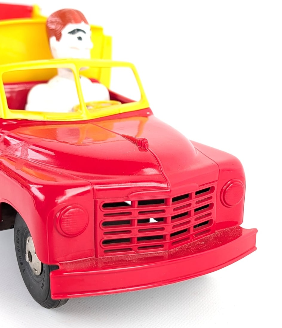 Marx Windup Auto Mac Truck Driver w/ Box - 4