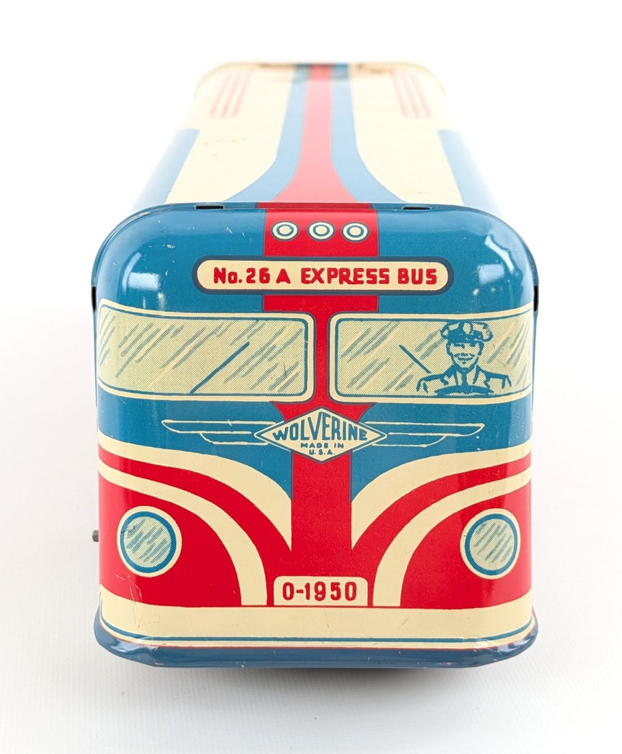 Wolverine Tin Windup Express Bus - 2