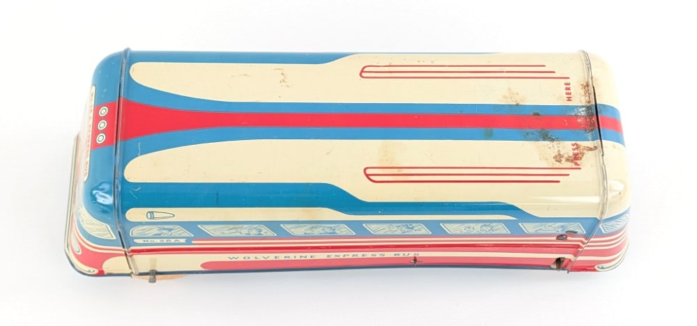 Wolverine Tin Windup Express Bus - 8