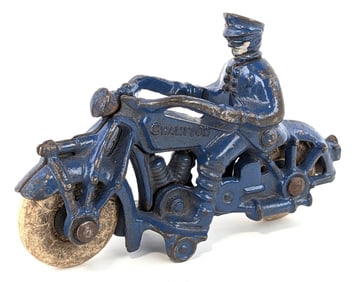 5" Champion Cast Iron Motorcycle