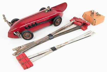 Kingston Electric Kokomo Red Arrow Tether Car