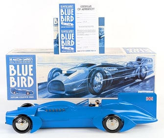 Schylling Tin Windup Blubird 1933 World Record Speed Car