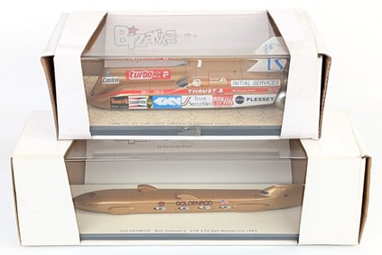 1/43 Bizzarre Thrust II LSR Richard Noble & Goldenrod Bob Summers Land Speed Cars