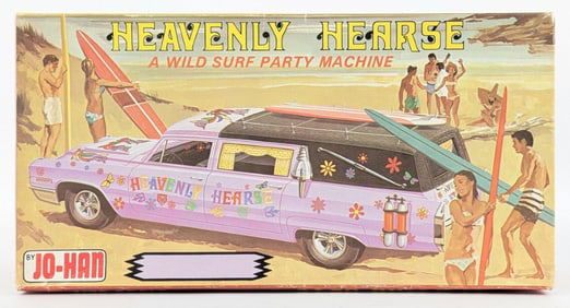 Vintage 1/25 Jo-Han Models Heavenly Hearse Model Kit