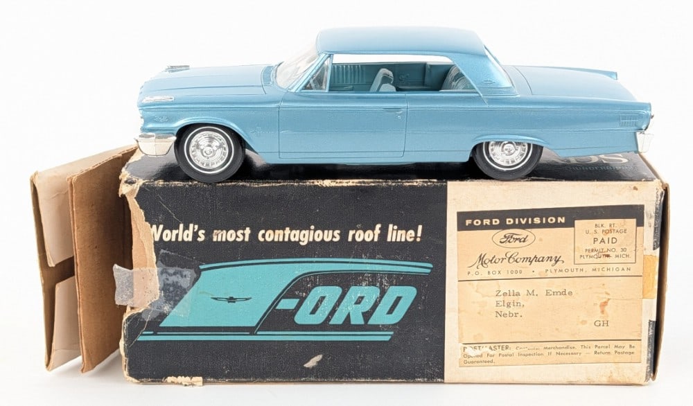 1963 Ford Galaxie Dealer Promo Car w/ Box (1 of 10)