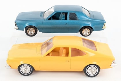 (2) Jo-Han 1970's AMC Hornet Dealer Promo Cars