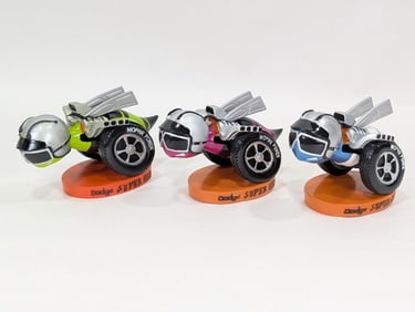 Set Of 3 Dodge Mopar Super Bee Promotional Bobble Heads / Nodders