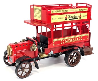 Mamod Hyde Park Corner London General Bus Steam Model